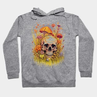 Skull and Grass Hoodie